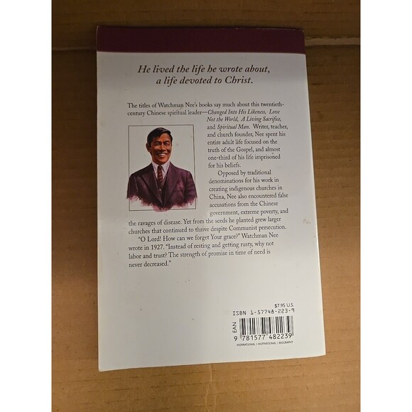 Watchman Nee: Man of Suffering by Bob Laurent Vintage Paperback, Christian - Picture 2 of 5